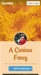 Mobile Screenshot of curiousfancy.com